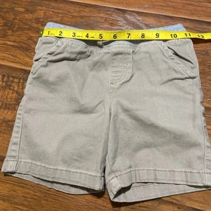  Boys Jumping Beans Solid Khaki Tan Drawstring Shorts: size 4 - Picture 1 of 6