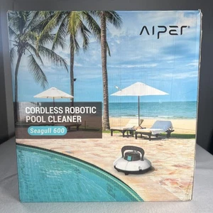 Aiper Seagull 600 Cordless Robotic Pool Cleaner White New Open Box - Picture 1 of 6