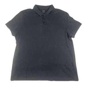Alfani Men's Dark Slate Grey Cotton Blend Regular Fit Polo Shirt - Size XL - Picture 1 of 14