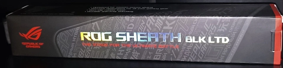 ASUS ROG Sheath Gaming Mouse Pad 35”x17”x3mm NC01 XL NIB - Image 1 of 2