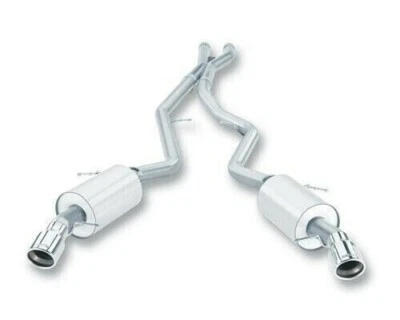 Sistema de escape tipo S Borla 140276 SS 07-10 BMW 335i/xi cupé/sedán 3,0 L Foto 1 de 4