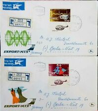 ISRAEL 1968 Airmail Israeli Exports STAMPS ON COVERS  SENT TO GERMANY