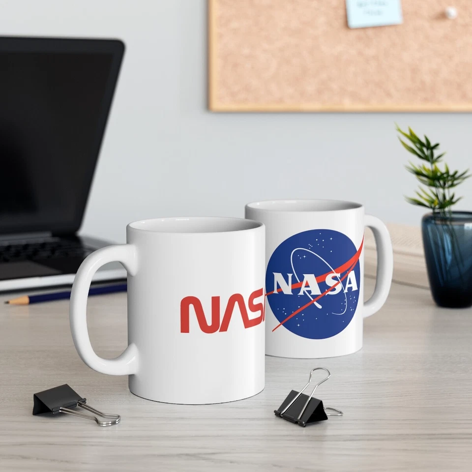 ATLANTIC ATLAS NASA Worm and Meatball - Coffee Tea Ceramic Mug 11oz