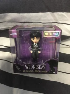 Wednesday Addams, School Uniform Figure Diecast, Metalfigs by Jada- NEW - Picture 1 of 2