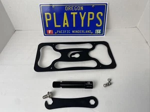 Platypus License Plate Mount CS-AA415 Pre-facelift Macan 2015-18 Audi Q7 4M 2017 - Picture 1 of 10