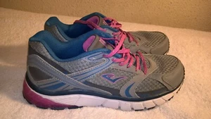 Women's Everlast Journey Athletic Sneaker Shoes 54306 Gray/Blue/Pink Size 8M - Picture 1 of 7