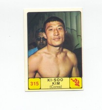 1968-69 Panini Campioni Dello Sport Sticker #315 KI-SOO KIM - Boxing