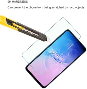 Pour Samsung Galaxy S10E Lot Film Vitre Verre Trempé anti rayure transparent - Zdjęcie 1 z 1