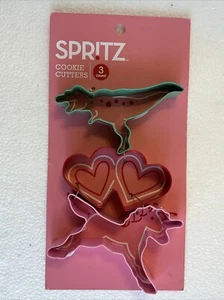 Spritz Juego de 3 Cortadores de Galletas San Valentín Nuevo - Imagen 1 de 6