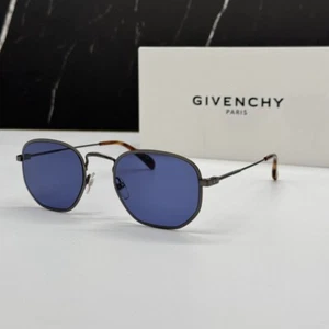 NEW GV7147/S 0V81 KU GIVENCHY UNISEX SUNGLASSES BLUE EYEWEAR GIVENCHY - Picture 1 of 8