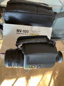 Zenit Moonlight Night Vision NV-100 Infrared Scope f/2 + Manual, Bag, Lens Cap - Picture 1 of 1