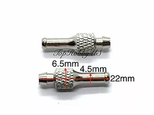 2 STCK. Aluminium Kraftstoffeinfülldüsen für RC Kraftstoffleitungssysteme (US-VERKÄUFER/VERSAND) - Bild 1 von 1