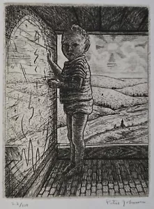 Peter Johnson Etching or Engraving Limited Edition 22 of 100 Vintage - Picture 1 of 11