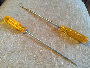 (2) Destornillador de hoja redonda ranurada Xcelite R3168 3/16"" cabeza 8"" hoja 11-5/8"" L - Imagen 1 de 3
