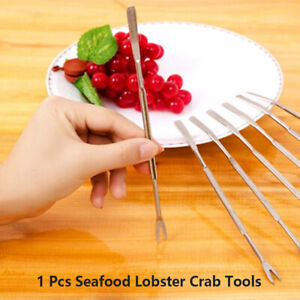 Seafood Lobster Stainless Crab Needle Multifunction Crab Leg Crackers Tool LR