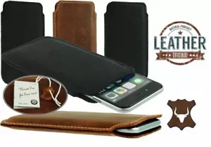 FUNDA DELGADA 3C HECHA DE CUERO GENUINO FUNDA FUNDA FUNDA FUNDA FUNDA FUNDA PARA APPLE IPHONE - Imagen 1 de 12