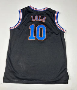 Tune Squad Lola Bunny #10 Basketball Trikot Jugend schwarz Youth Größe XL - Bild 1 von 9