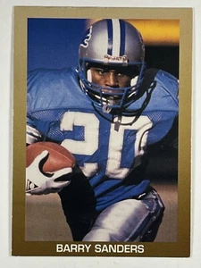 Barry Sanders 1990 All-Sports Superstars Series 1 Detroit Lions - Bild 1 von 2
