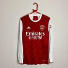 Arsenal Football Shirt 2020/21 Long Sleeve Home (S)