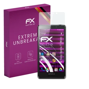 atFoliX Glass Protector for Sony Xperia T (Mint) 9H Hybrid-Glass - Picture 1 of 8