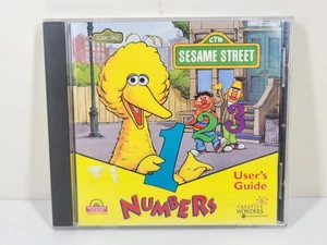 CD-ROM Sesame Street Numbers Windows PC con Guía del usuario EA 1995 Creative Wonders - Imagen 1 de 3