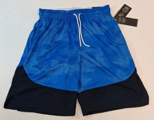 MEDIUM AND1 Basketball Shorts Medium Electric Blue 10" Inseam Score Hook Up - Picture 1 of 5