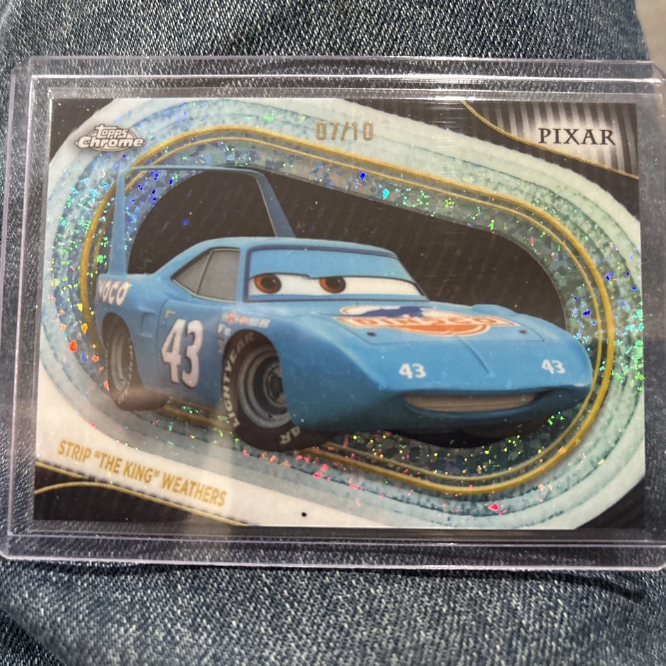 2025 Topps Chrome Disney Strip The King Weathers Black Wave Refractor 07/10 # 57 - Bild 1 von 4