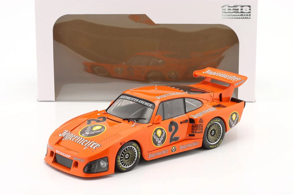 Porsche 935 K3 Jägermeister #2 DRM 1980 A. Plank Horn 1:18 Solido - Image 1 of 1