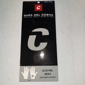 Duca Del Cosma Elite Pro Men’s 100% Cabretta Leather Golf Glove - Picture 1 of 3