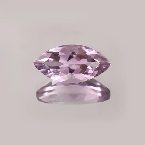 Piedras preciosas sueltas amatista brasileña natural certificadas AAA corte marquesa 2,70 quilates - Imagen 1 de 6