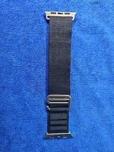 No Box Brand New- Apple Alpine Loop Band for Ultra Watch - Black , Medium - Zdjęcie 1 z 2