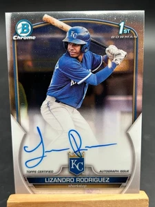 Lizandro Rodriguez 2023 Bowman Chrome 1st Prospect Auto #CPA-LRZ - Picture 1 of 2