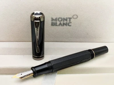 Pluma Estilográfica Montblanc Edición Escritores Marcel Proust Cuerpo Negro | Recarga Vacía Foto 1 de 4