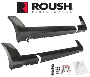 2005-2009 Ford Mustang Roush 401337 Unpainted Side Rocker Molding Skirts Panels - Bild 1 von 7
