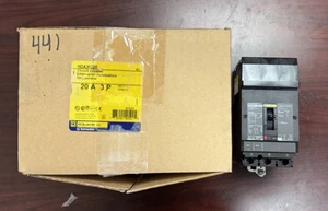 HDA36020 3Pole 20Amp 480/600Volt I-Line NEW Square D HDA Circuit Breaker - Picture 1 of 10