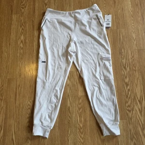 Nine West Active Joggers Pants Size XL - White - New With Tags - Picture 1 of 9