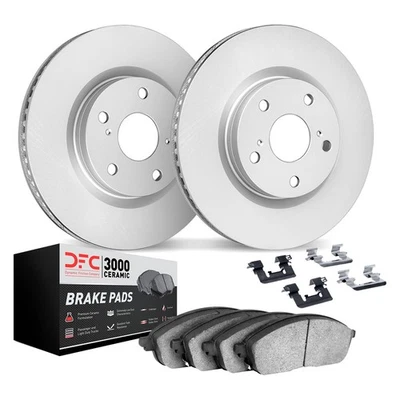 For Audi SQ5 2018 DFC 4312-73054 GEO-KIT 3000+ Plain Front Brake Kit - Image 1 of 2