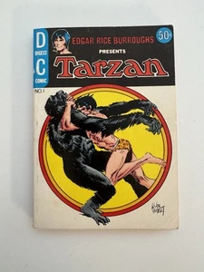 Tarzan digest #1 Russ Manning arte (1972) DC Comics tapa dura - Imagen 1 de 1
