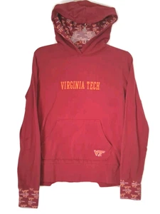 Sudadera con capucha mediana para mujer Virginia Tech Hokies granate logotipo VT NCAA - Imagen 1 de 8