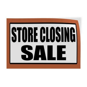 Decal Stickers Store Closing Sale Promotion Business Vinyl Store Sign Label - Picture 1 of 5