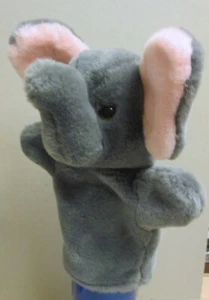 Handpuppe Elefant, Plüsch toll zum spielen 25 cm - Bild 1 von 5