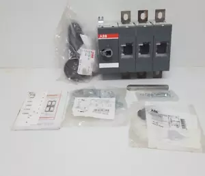 OT400E03P ABB SWITCH DISCONNECTOR 400 AMPS 3 POLE - Picture 1 of 19