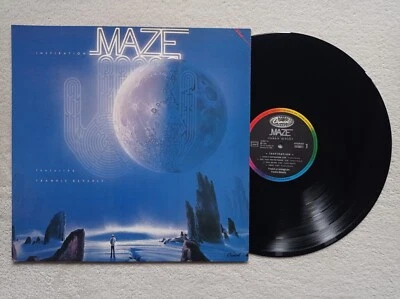 LP 33T MAZE "Inspiration" CAPITOL RECORDS 1576071 FRANCE 1985 VG++ J - Photo 1/4
