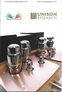 Audio Brochure - Opera Loudspeakers - Unison Research Amplifiers et al (CE89) - Picture 1 of 1