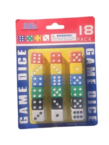 18 Pack Of Replacement Dice - Picture 1 of 1