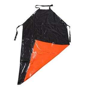 2PCS Heavy Duty Vinyl Waterproof Light anti Anti oil acid Resistant Lab Apron - Picture 1 of 5
