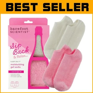 Sleep On It Gel Socks - Overnight Moisturizing for Soft, Nourished Feet - 2 Pack - Picture 1 of 11