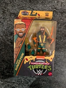 WWE x Teenage Mutant Ninja Turtles Elite Kofi Kingston Michaelangelo BNiB - Picture 1 of 2