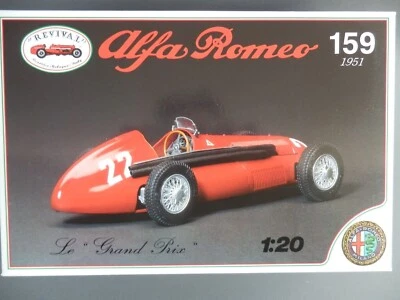 kit Alfa Romeo 159 Alfetta Revival 1:20 in plastica - Immagine 1 di 2
