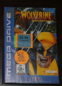 Sega Mega Drive. Wolverine Adamantium Rage Ex-Rental. (PAL AUS/EUR) - Picture 1 of 4